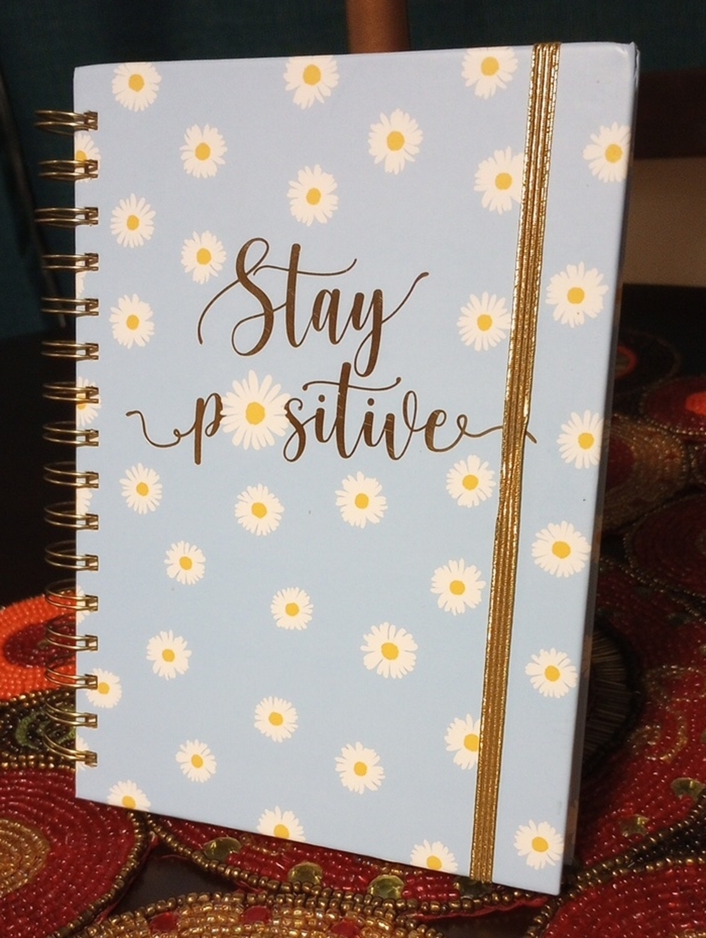 Stay Positive Journal With Stickers - Picture 7 of 12